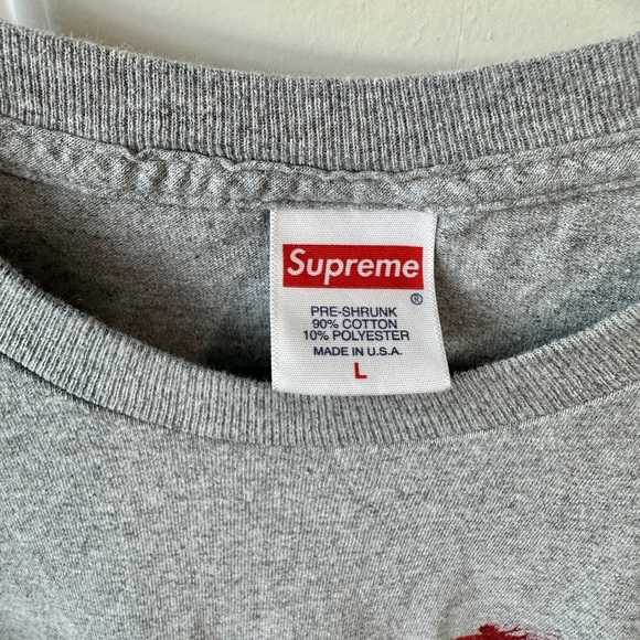 Supreme Ralph Steadman Box Log Tee - Picture 3 of 6